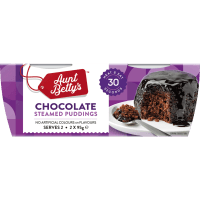 Chocolate Steamed Puddings (2 x 95g)