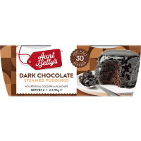 Dark Chocolate Steamed Puddings (2 x 95g)