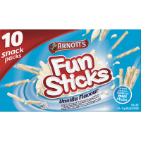 Vanilla Flavour Rolled Wafer Snack Pack (10 x 18g)