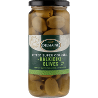 Pitted Super Colossal Halkidiki Olives (470g)