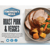 Roast Pork & Veggies Frozen Meal (400g)