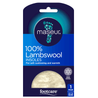 Maseur 100% Lambswool Insoles (1pk)