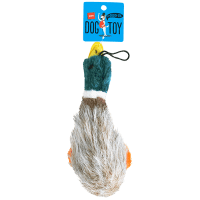 Small Plush Duck Dog Toy (1ea)