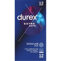 Extra Safe Regular Fit Condoms (12pk)