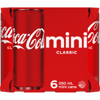 Soft Drink Mini Cans (6 x 250ml)