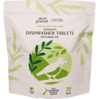 Tarata & Kaffir Lime Automatic Dishwasher Tablets With Rinse Aid (30pk)