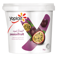 Real Fruit Passionfruit Yoghurt (1kg)