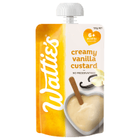 For Baby Creamy Vanilla Custard 6+ Months Smooth (120g)