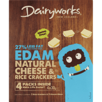 Edam Natural Cheese & Crackers (120g)