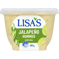 Jalapeno Hummus With LIme (200g)