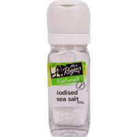 Naturals Iodised Sea Salt Coarse Grinder Small (100g)