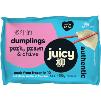 Authentic Pork, Prawn & Chive Dumplings (450g)