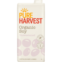 Unsweetened Organic Soy Milk (1l)