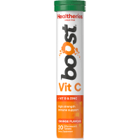 Boost Vit C Orange Flavour Effervescent Tablets (20pk)