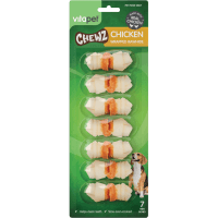 Chewz Chicken Wrapped Rawhide Dog Treat (7pk)