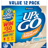 Vanilla Ice Flavour Liquid Breakfast (12 x 250ml)
