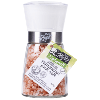 Naturals Himalayan Pink Salt Grinder (200g)
