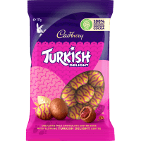 Turkish Delight Milk Chocolate Easter Eggs (117g)