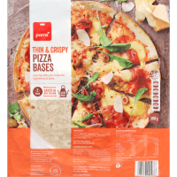 Thin & Crispy Pizza Bases (2 x 150g)
