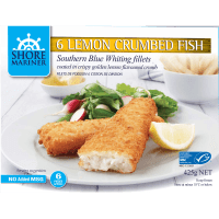 Crumbed Fillet Sbw Lemon Fish (425g)