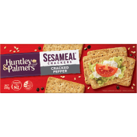 Cracked Pepper Sesameal Crackers (200g)