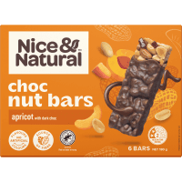 Apricot Choc Nut Bars (6 x 30g)