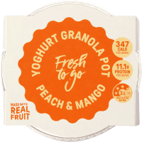 Peach & Mango Yoghurt Granola Pot (200g)