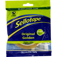 Original Golden Cellulose Tape 15mm (1pk)