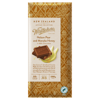 Nelson Pear & Manuka Honey Chocolate Block (100g)