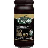 Black Hojiblanca Stoneless Olives (230g)
