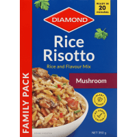Mushroom Rice Risotto Rice & Flavour Mix Family Pack (350g)