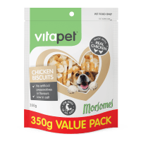 Morsomes Chicken Biscuits Dog Treats (350g)