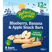 Blueberry Banana & Apple Snack Bars 12+ Months (128g)