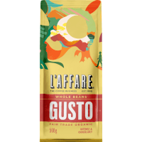 Gusto Fair Trade Organic Whole Beans Coffee (500g)