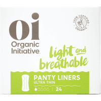 Organic Cotton Ultra Thin Panty Liners (24pk)
