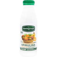 Spirulina Wheat Barley Grass Raw Fruit Smoothie (400ml)