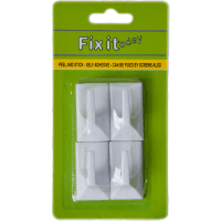 Small Stick On Hooks (4pk)
