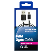 Micro USB Data Sync Cable 2 Metre (ea)