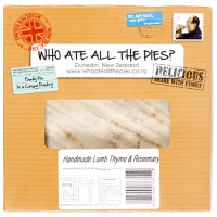 Handmade Lamb Thyme & Rosemary Family Pie (800g)
