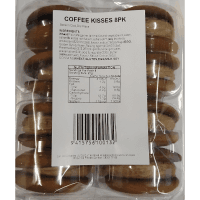 Coffee Kisses Plain Pack (8 x 25g)