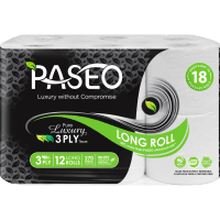 Pure Luxury 3 Ply Long Toilet Tissue (12 x 270 sheets)