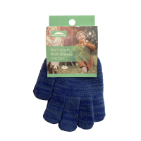 Boy's Acrylic Knit Gloves Assorted (ea)