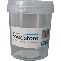Round 500ml Foodstore Container (1pk)