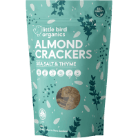 Sea Salt & Thyme Almond Crackers (100g)