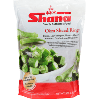 Okra Sliced Rings (300g)