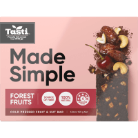 Made Simple Forest Fruits Wholefood Bars (5 x 30g)