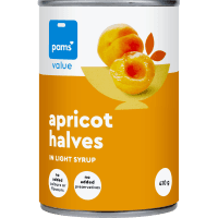 Apricot Halves In Syrup (410g)