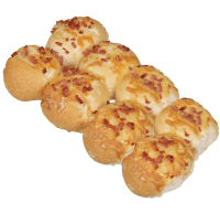 Cheese & Bacon Round Roll 6 + 2 Free (6pk)