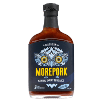 Morepork Natural Smoky BBQ Sauce (375ml)