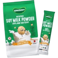 Organic Soy Milk Powder Sugar Free (12 x 30g)